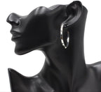 Hermes Cles All Mini Cle Medalle Hoop Earrings — view 4