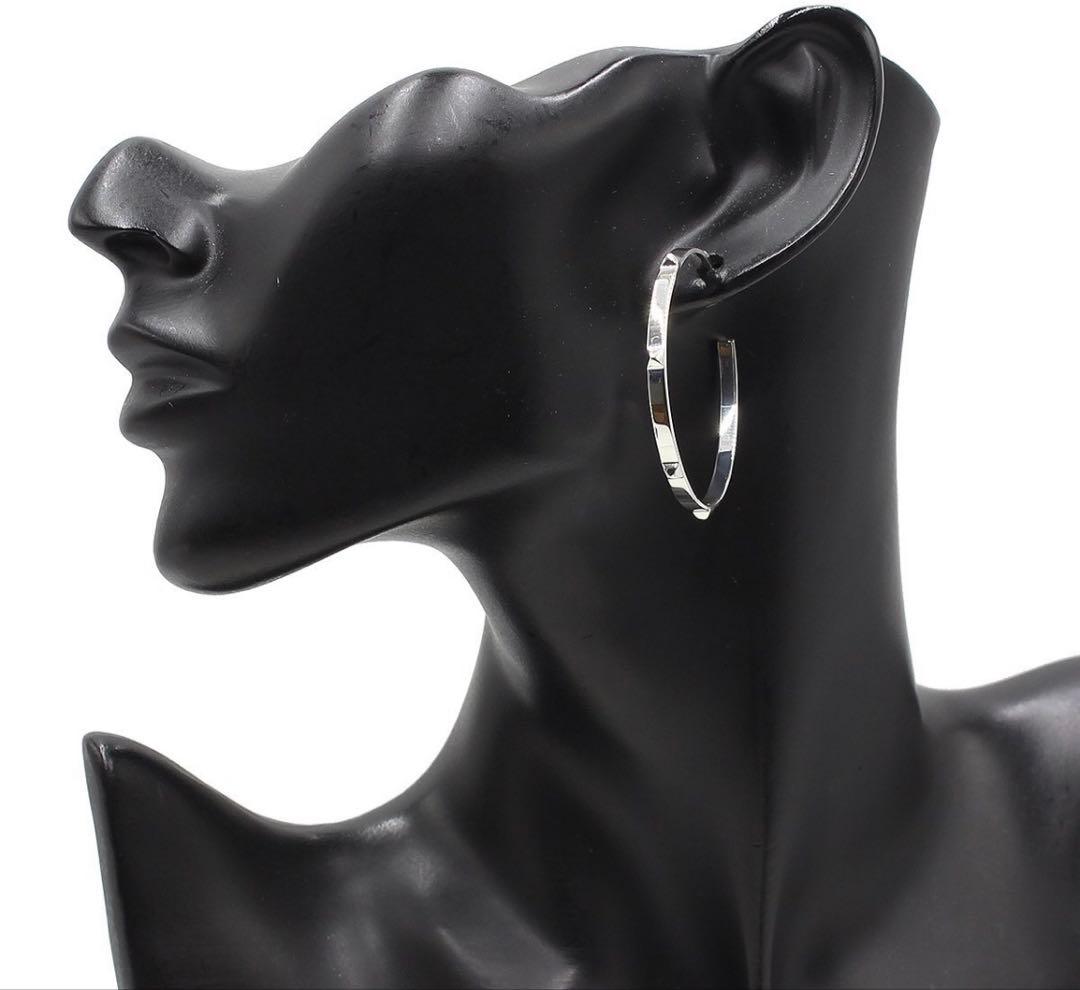 Hermes Cles All Mini Cle Medalle Hoop Earrings — view 4