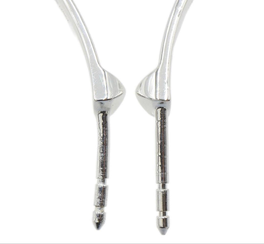 Hermes Cles All Mini Cle Medalle Hoop Earrings — view 5