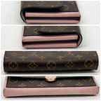 Louis Vuitton Portefeuille Flor Monogram Wallet Sarah Pink — view 6