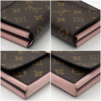 Louis Vuitton Portefeuille Flor Monogram Wallet Sarah Pink — view 7