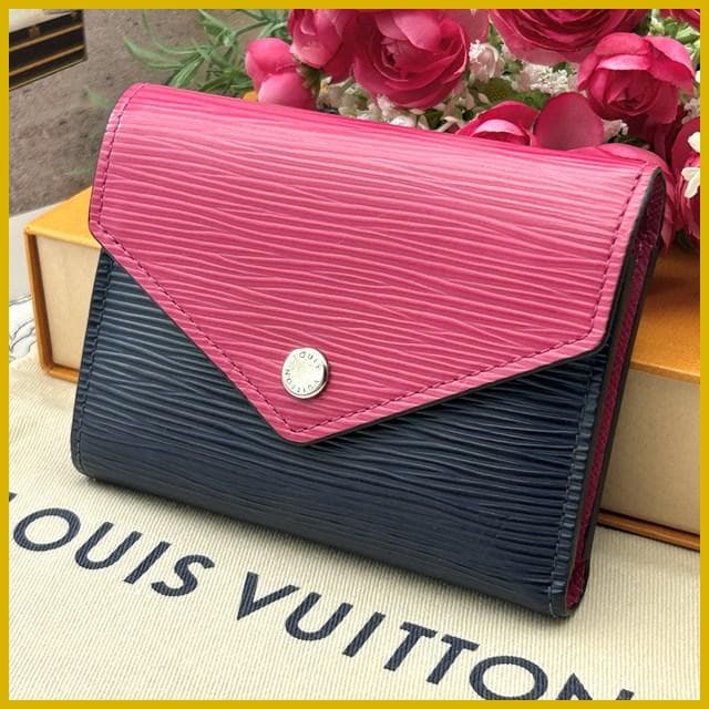 Louis Vuitton Epi Portefeuille Victorine Folded Wallet