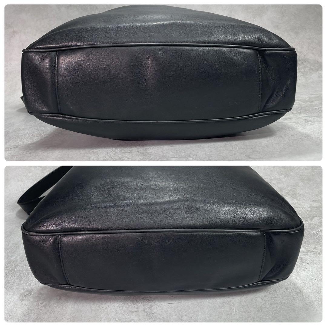 Gucci Shoulder Bag 2-Way Bamboo Black Leather — view 8