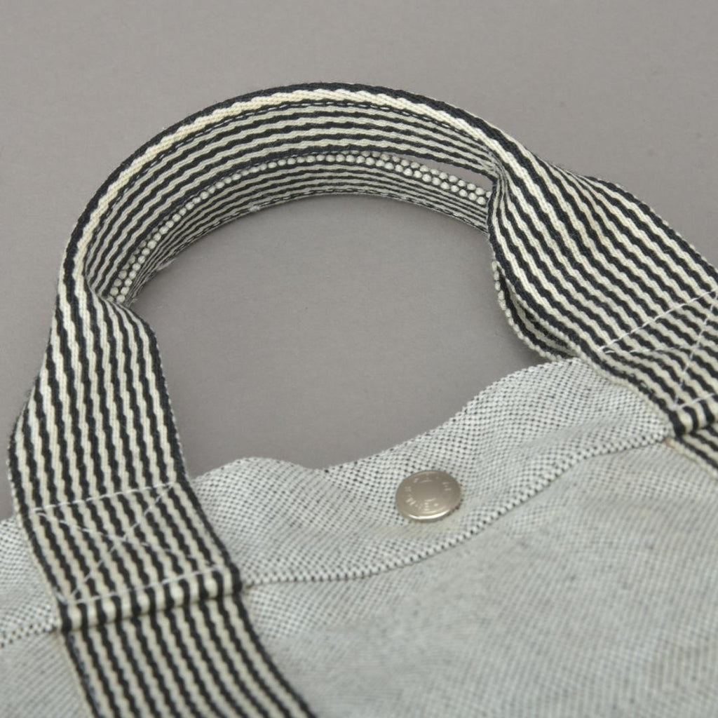 Hermes New Fourre Tout MM Tote Bag Canvas Gray Black — view 5