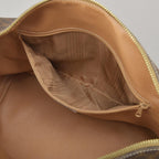 Celine Macadam Handbag 2-Way Leather Brown — view 7