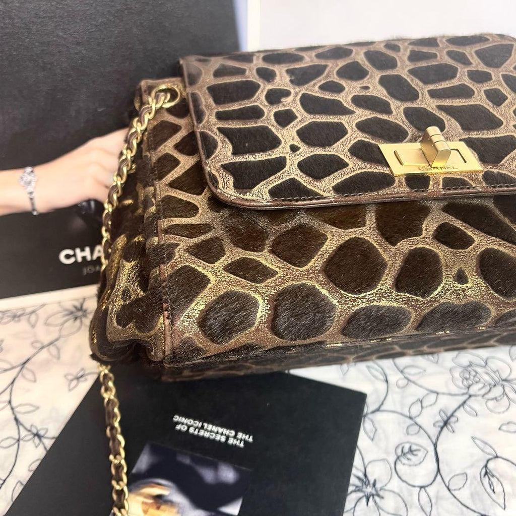 Chanel Calf Hair 2.55 Chain Shoulder — view 4
