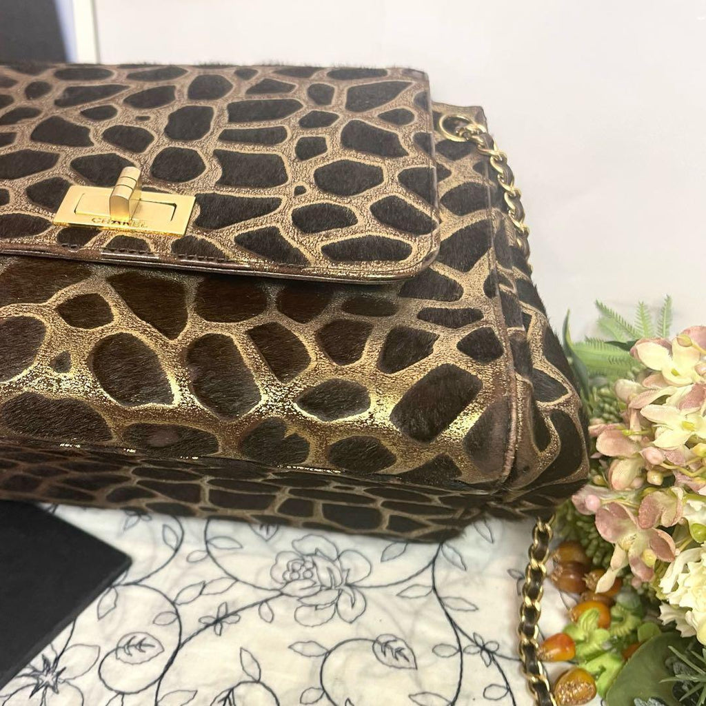 Chanel Calf Hair 2.55 Chain Shoulder — view 5
