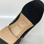 Hermes Neo Leather Kelly Hardware Short Boots Black — view 9