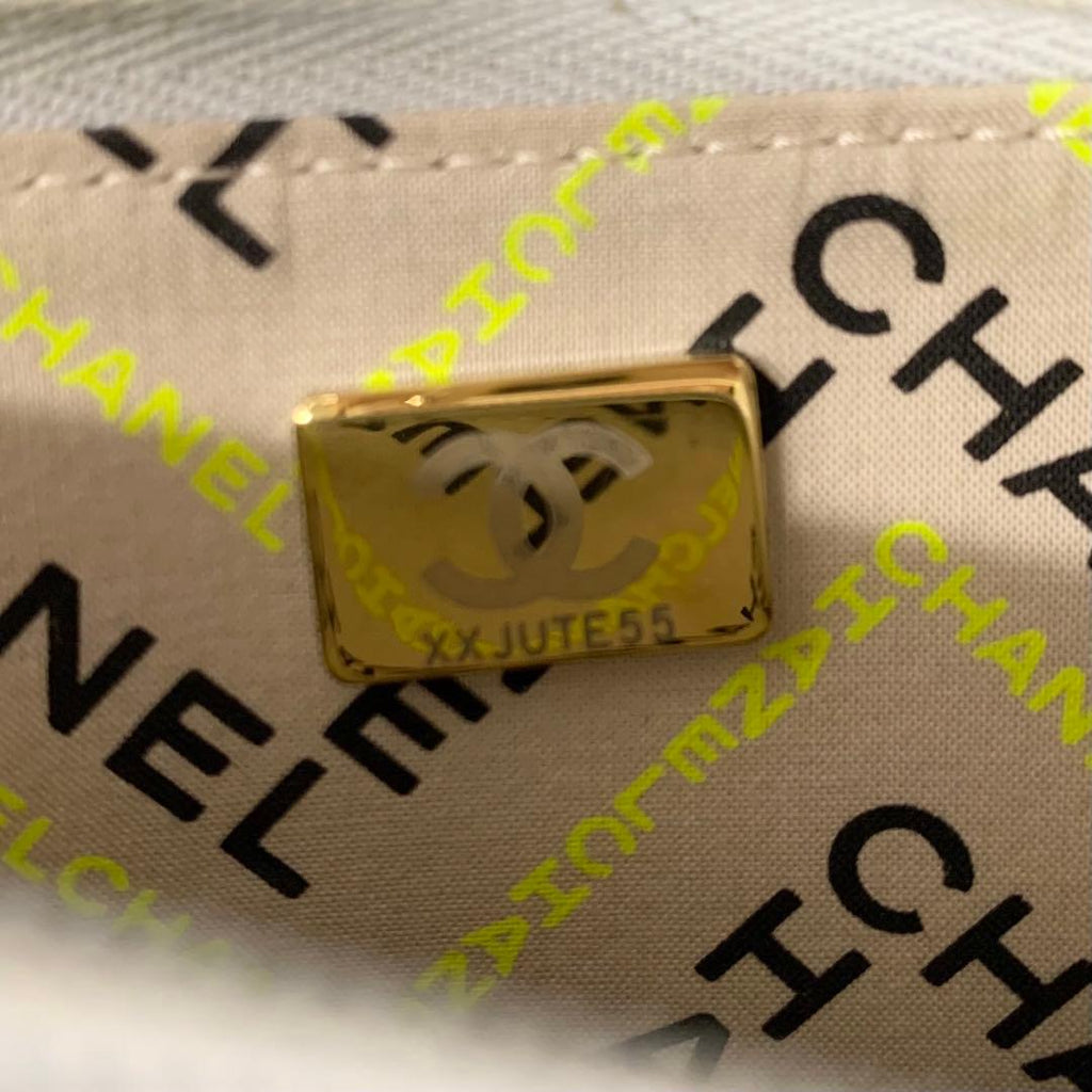 Chanel CC Logo Quilted Chain Wallet Shoulder — view 8