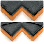 Louis Vuitton Portefeuille Victorine Empreinte Monogram Black Wallet — view 7