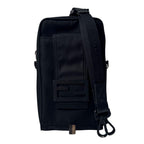 Fendi Baguette Phone Pouch Nylon Shoulder Bag Black — view 2