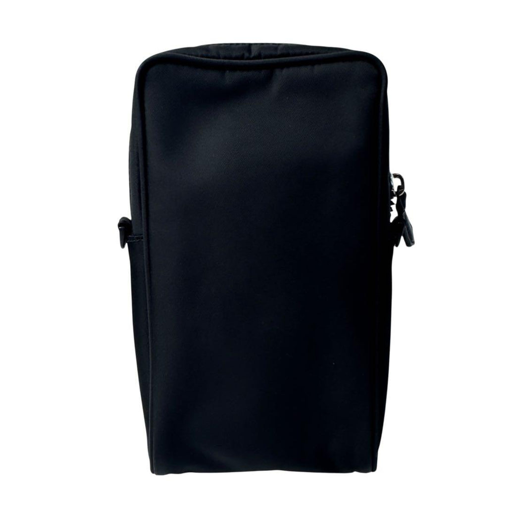 Fendi Baguette Phone Pouch Nylon Shoulder Bag Black — view 3