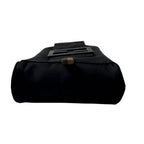 Fendi Baguette Phone Pouch Nylon Shoulder Bag Black — view 6