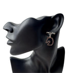 Hermes Tonner Earrings Metal Lacquer Silver — view 4
