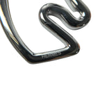 Hermes Tonner Earrings Metal Lacquer Silver — view 7