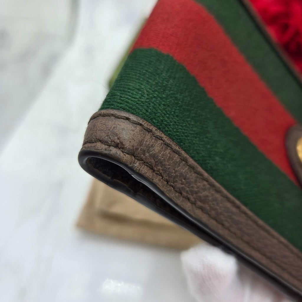Gucci Fold Wallet Sherry Line GG — view 4
