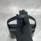 Gucci Handbag Black Gold Leather — view 4