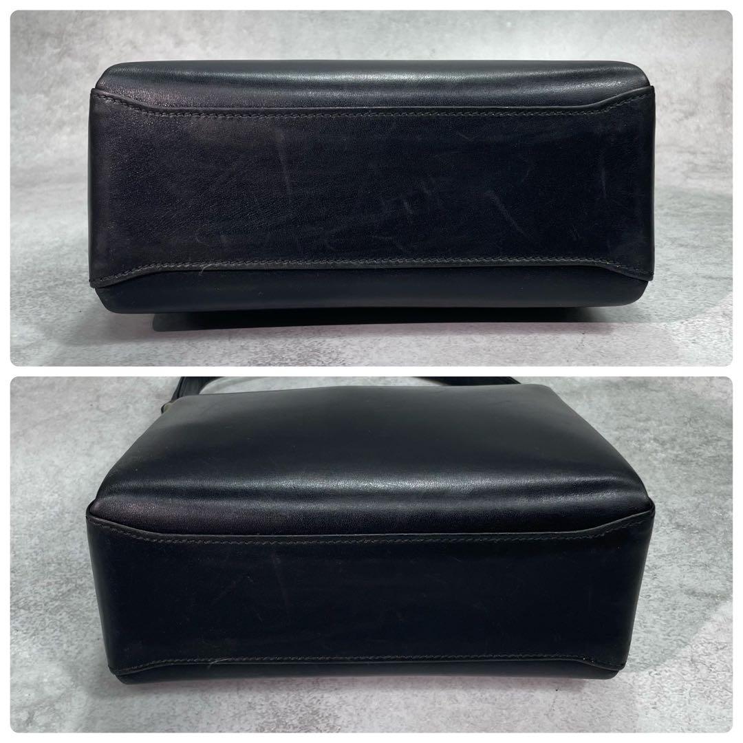 Gucci Handbag Black Gold Leather — view 9