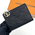 Louis Vuitton Portefeuille Lisa Empreinte Noir Black Wallet