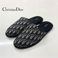 Dior Oblique Jacquard Sandals Navy