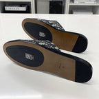 Dior Oblique Jacquard Sandals Navy — view 6