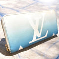 Louis Vuitton Monogram Giant Zippy Wallet by the Pool