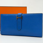 Hermes Bearn Soufflet Chevre Bifold Classic Wallet
