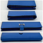 Hermes Bearn Soufflet Chevre Bifold Classic Wallet — view 4