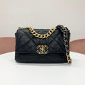Chanel 19 Lambskin Turnlock
