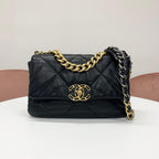Chanel 19 Lambskin Turnlock