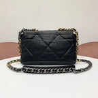 Chanel 19 Lambskin Turnlock — view 3