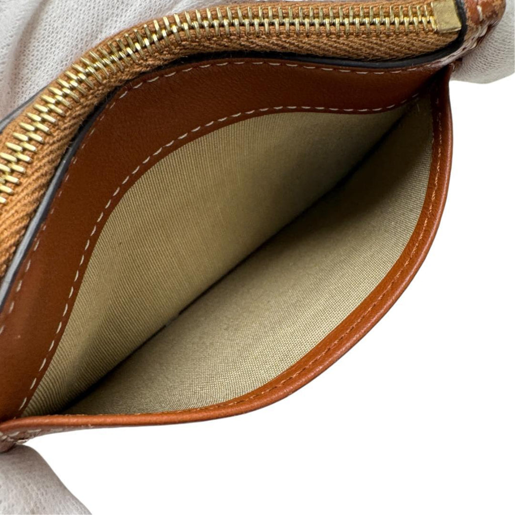 Celine Zip Card Case Cuir Triomphe Fragment — view 6