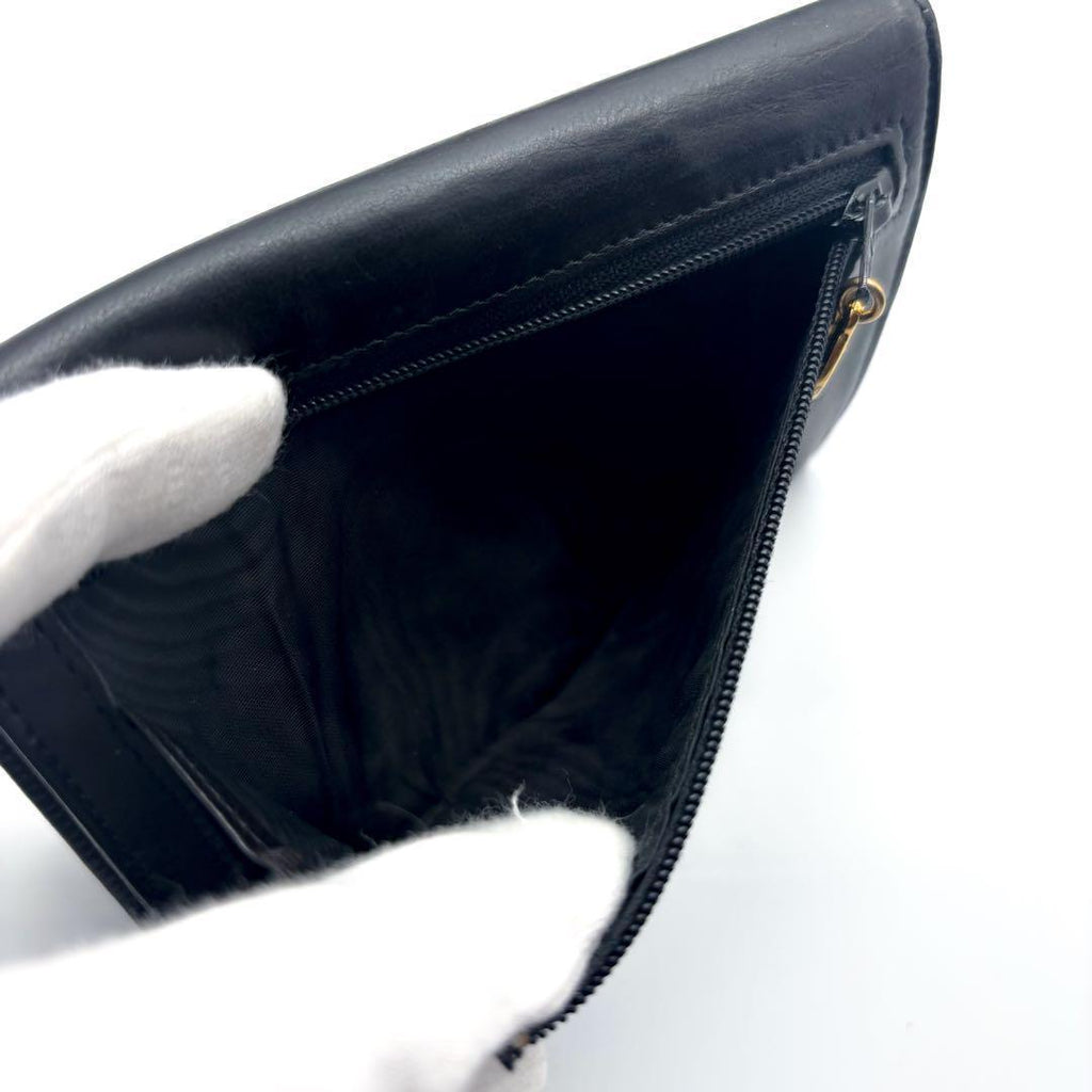 Chanel Wallet Coco Stitch Jumbo CC Logo Medium — view 7