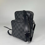 Louis Vuitton Super Damier Graphite Rem Shoulder Bag — view 2