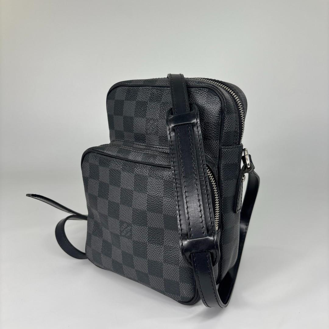 Louis Vuitton Super Damier Graphite Rem Shoulder Bag — view 2