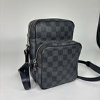Louis Vuitton Super Damier Graphite Rem Shoulder Bag — view 3