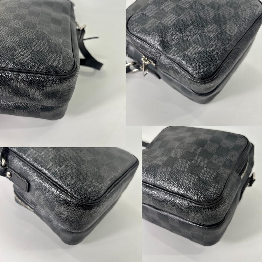 Louis Vuitton Super Damier Graphite Rem Shoulder Bag — view 8