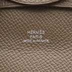 Hermes Bastia Etoupe Veau Epsom Coin Case — view 4