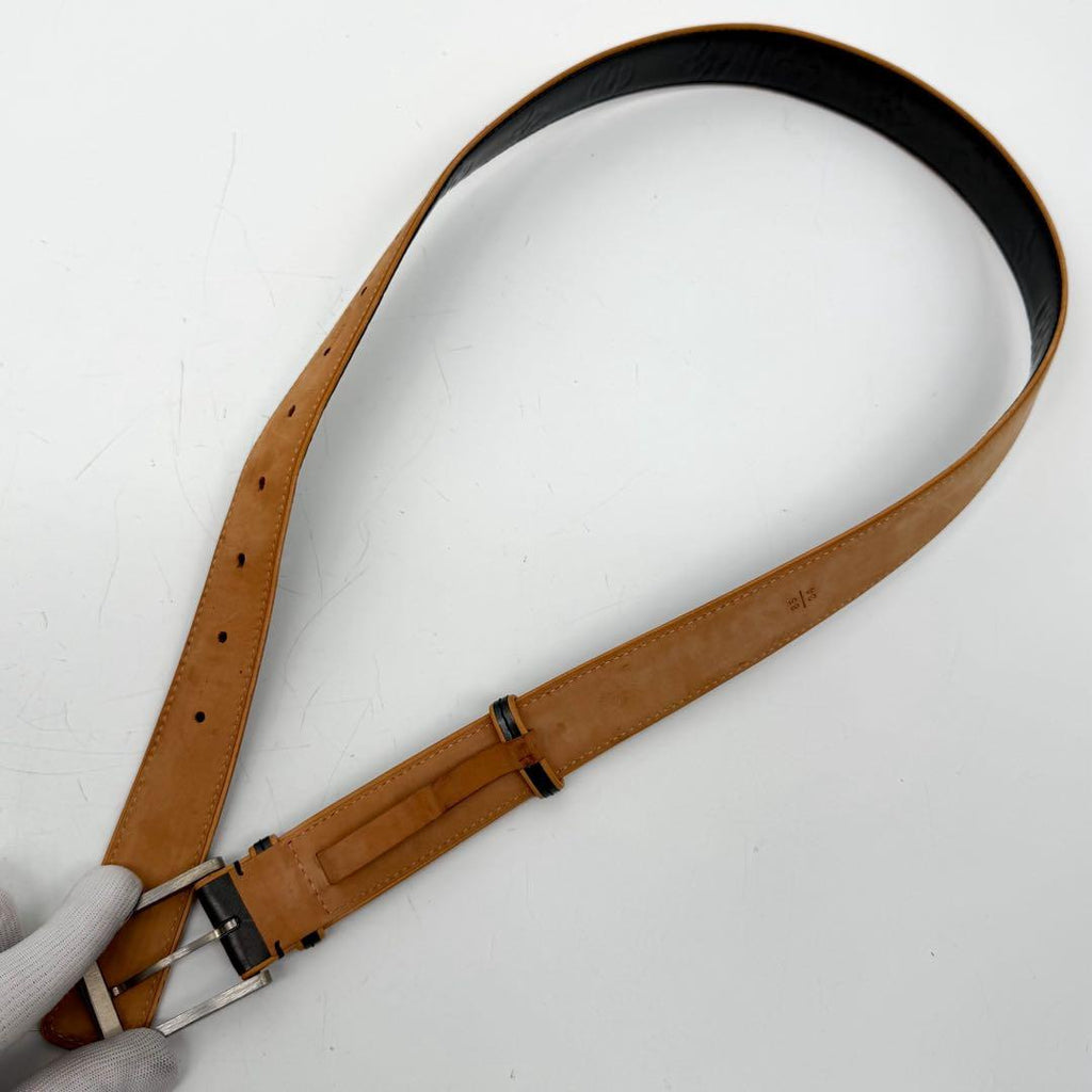 Louis Vuitton Ceinture Matte Monogram Black Belt — view 3