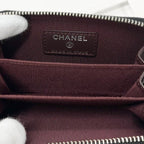 Chanel Quilted Lambskin CC Logo Coin Case Card — view 7