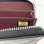 Chanel Quilted Lambskin CC Logo Coin Case Card — view 8