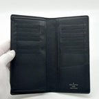 Louis Vuitton Portefeuille Brazza NM Taiga Silver Wallet — view 6