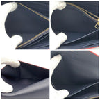 Louis Vuitton Wallet Portefeuille Sarah Monogram Navy — view 5