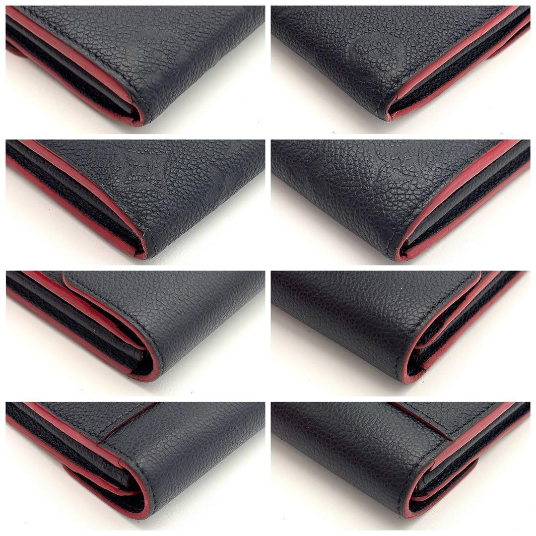 Louis Vuitton Wallet Portefeuille Sarah Monogram Navy — view 8