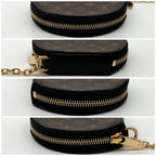Louis Vuitton Micro Boite Chapeau Monogram Coin Purse — view 4