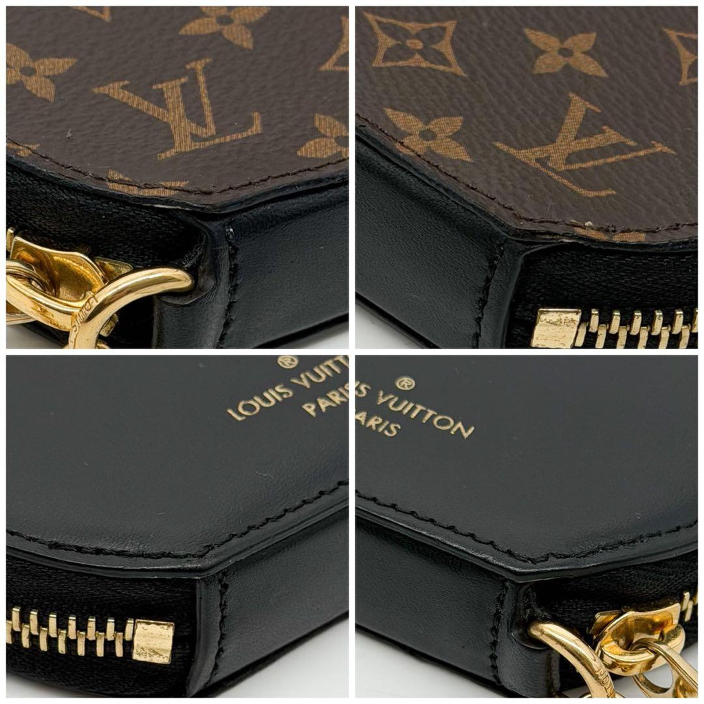 Louis Vuitton Micro Boite Chapeau Monogram Coin Purse — view 5