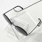 Chanel Sunglasses CC Logo Chain Eyewear Black — view 4