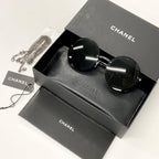 Chanel Sunglasses CC Logo Chain Eyewear Black — view 8