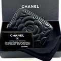 Chanel Wallet New Camellia Stitch Coin Purse