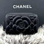 Chanel Wallet New Camellia Stitch Coin Purse — view 3